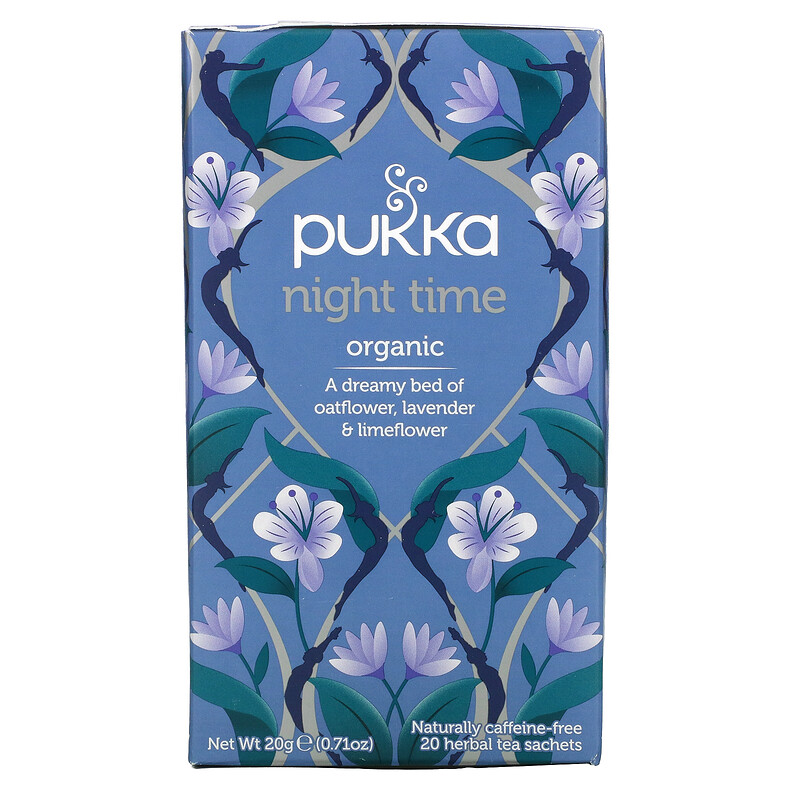 Pukka Night Time Organic Tea 20 Herbal Tea Sachets